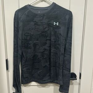 Boys Camo Under Armour Tee
